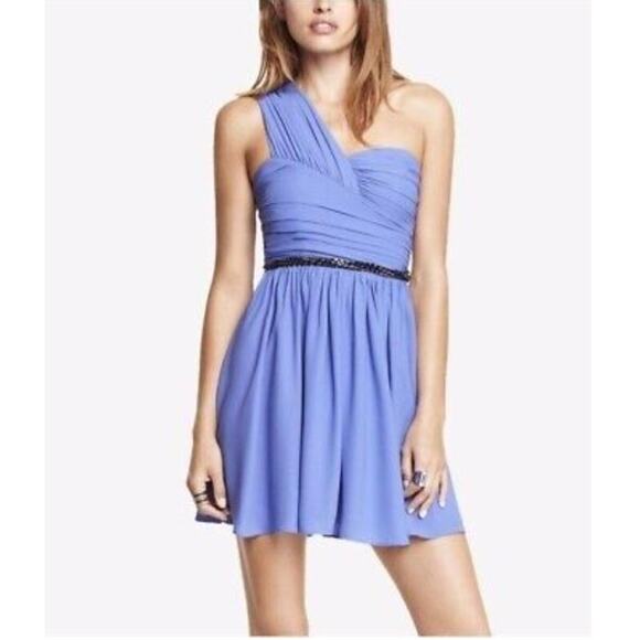 EXPRESS NWT One Shoulder Dress // 12 - Picture 1 of 7